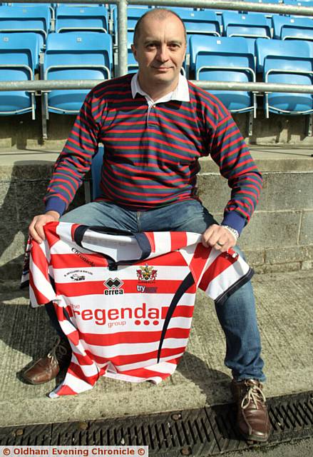 CHAMPION EFFORT . . . Dave Naylor's efforts have been rewarded CHAMPION EFFORT . . . Dave Naylor's efforts have been rewarded