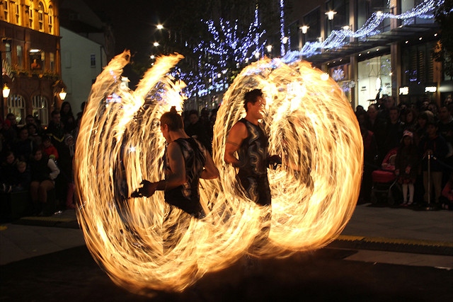 Big Bang Bonfire at Oldham Edge