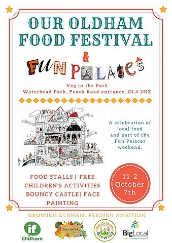 Oldham Real Food Festival, 11.00am - 2.00pm, Veg in the Park, Peach Road entrance 