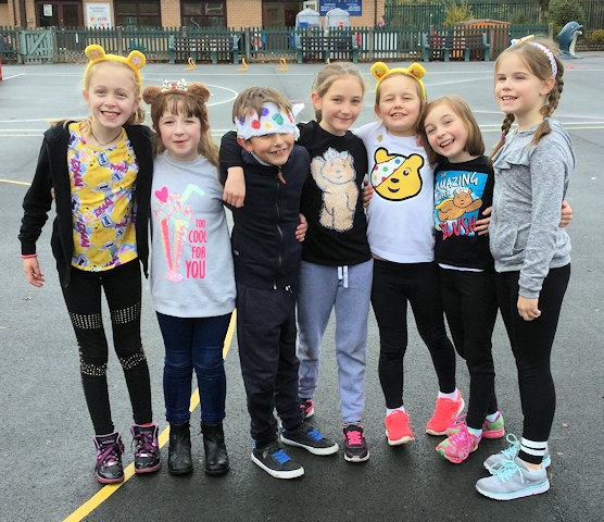 East Crompton St James' CE Primary School joined millions of others in raising funds for BBC's Children In Need East Crompton St James' CE Primary School joined millions of others in raising funds for BBC's Children In Need