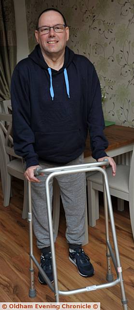 STEPHEN on his long road to recovery STEPHEN on his long road to recovery