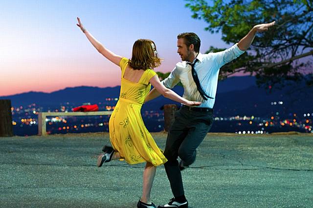 La La Land - Emma Stone and Ryan Gosling