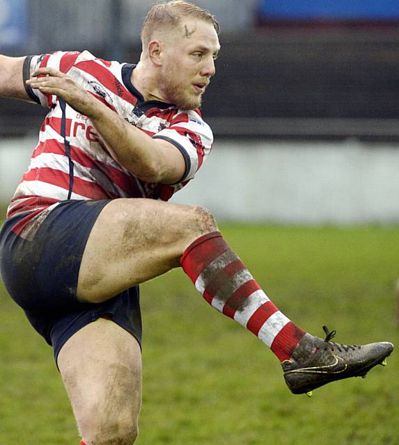 KICKED FOUR GOALS...Scott Leatherbarrow