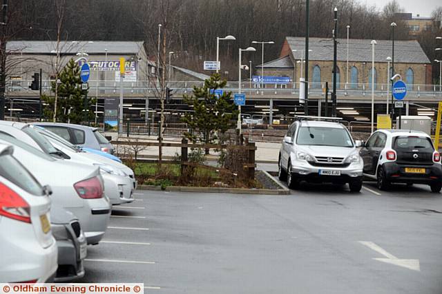 New multi-storey car park at Prince's Gate, Mumps for Metrolink users, almost finished.