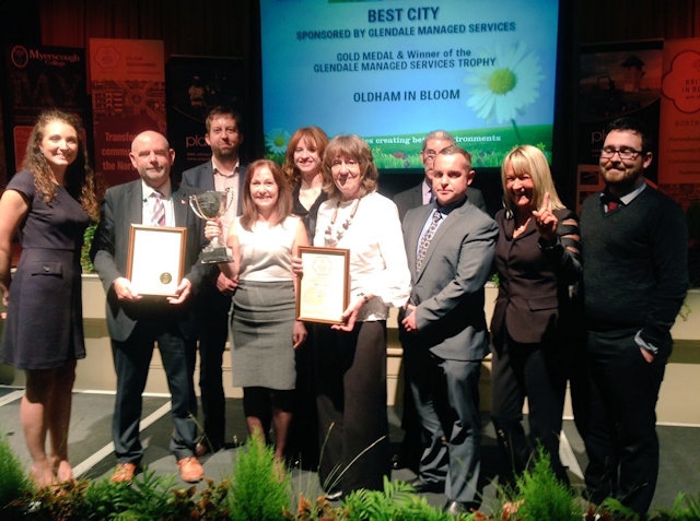 Oldham flourishes in North West in Bloom Awards