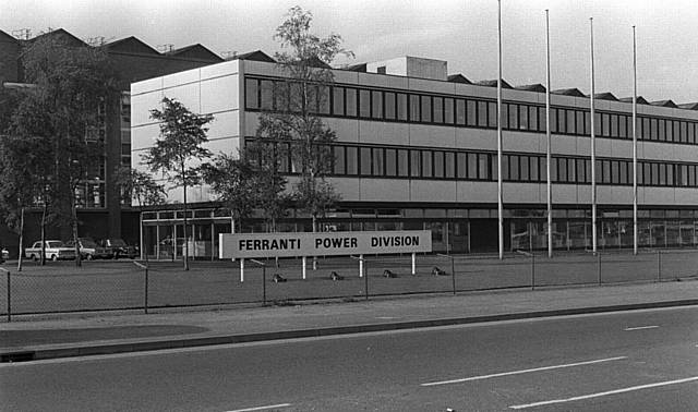 FLASHBACK . . . the Ferranti plant in Hollinwood