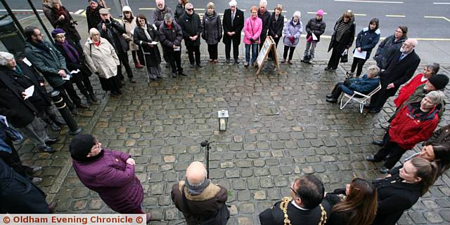 LAST year outside Uppermill Methodist church