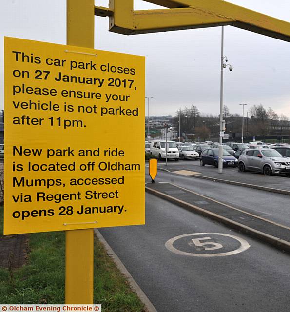 Original Mumps Metrolink car park to close this weekend Original Mumps Metrolink car park to close this weekend