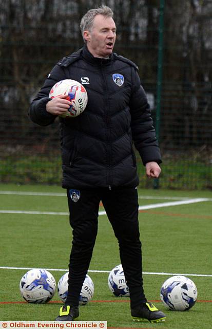 JOHN SHERIDAN...training-ground work