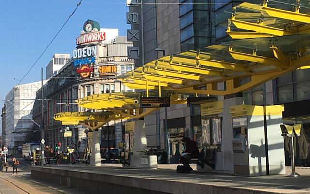 EXCHANGE Square Metrolink stop