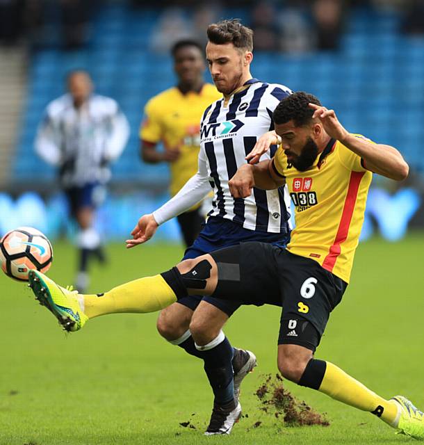 SHARP . . . Millwall's Lee Gregory (left) will take on the scoring responsibilities 