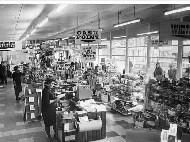 The inside of Housing Units in the 1960s