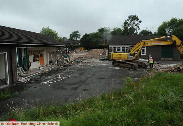 THE former Oakbank Training Centre in Chadderton was demolished by a different company after demolition work on site continued following the HSE investigation into Briggs Demolition