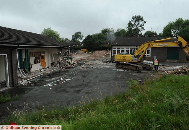 THE former Oakbank Training Centre in Chadderton was demolished by a different company after demolition work on site continued following the HSE investigation into Briggs Demolition THE former Oakbank Training Centre in Chadderton was demolished by a different company after demolition work on site continued following the HSE investigation into Briggs Demolition
