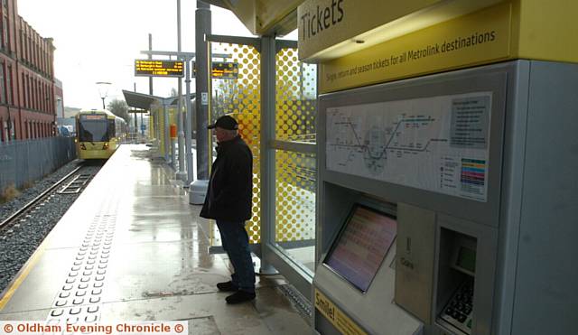 TICKET machine problems . . . on the Metrolink network