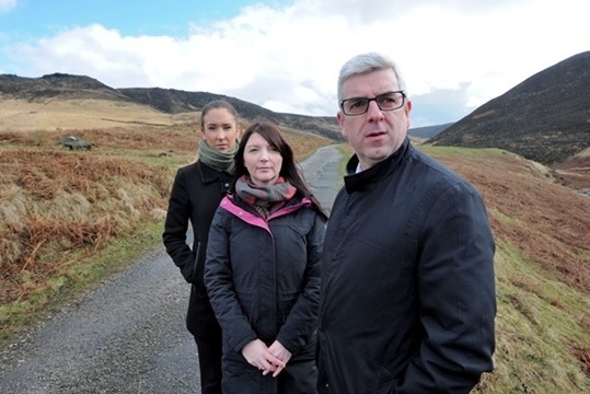 THE hunters . . . Detective Sergeant John Coleman and detective constables Kelly Bragg and Nichola Chapman 