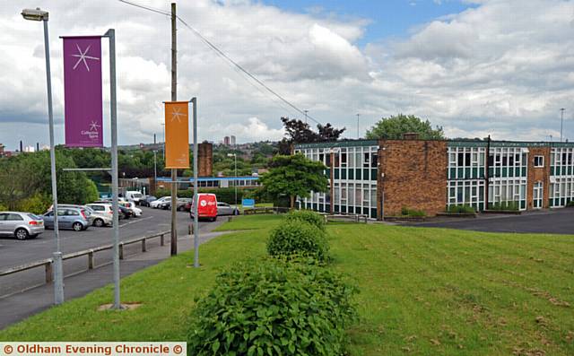 UNDER fire . . . Collective Spirit free school in Chadderton