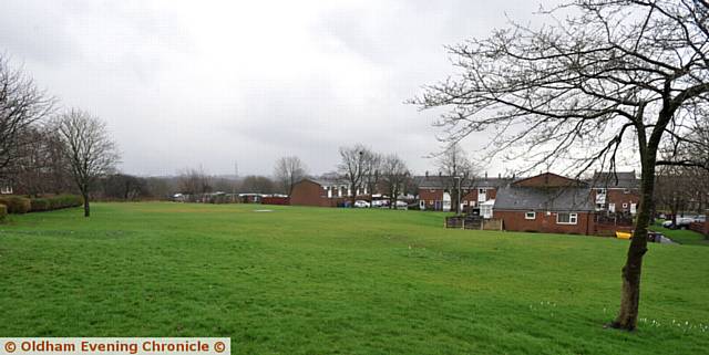 SITE of proposed new housing development on Keb Lane by First Choice Homes Oldham