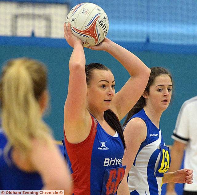 GEMMA McDERMOTT . . . won plenty of turnover ball
GEMMA McDERMOTT . . . won plenty of turnover ball