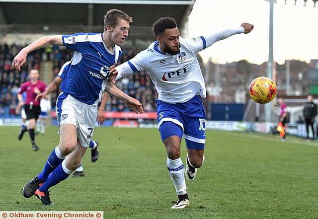 HAMSTRING VICTIM . . . Aaron Amadi-Holloway