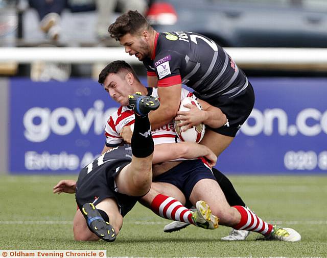 LIAM Thompson scored one of two Oldham tries