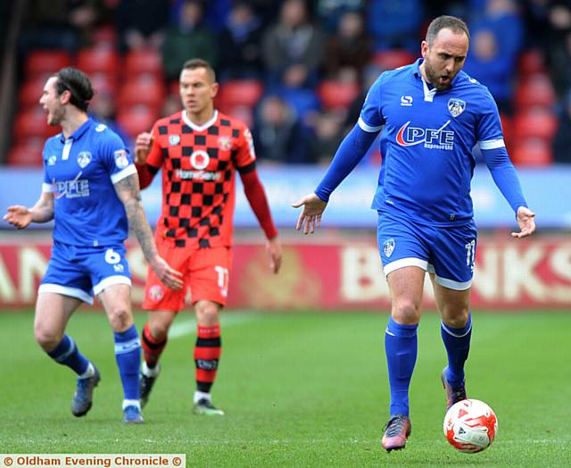 LEE Croft was sent off after only 16 minutes