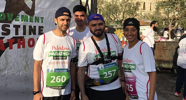 TEAM Oldham raise £20,000 for water aid charity. From left, Atiff Mazharf, Saif Ahmed, Shazad Saddique and Hasina Begum