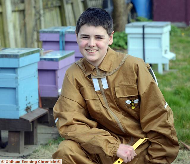 LUKE Charnock took up beekeeping to aid his recovery