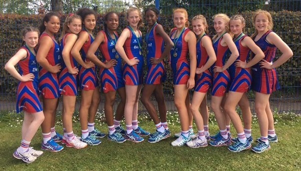 SISTER ACT . . . the under-13s were in dominant form