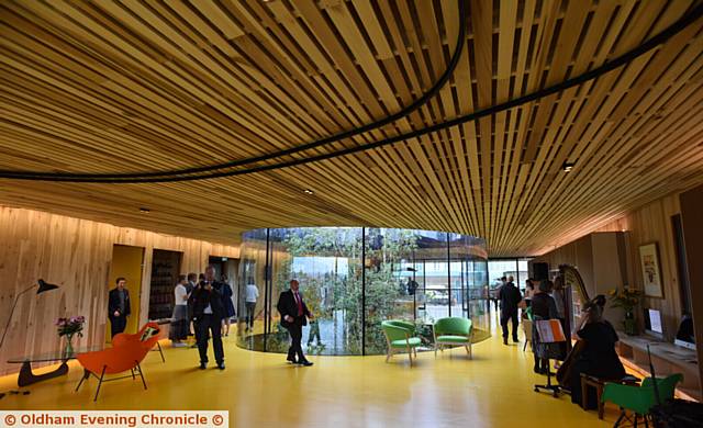 THE stunning design at Maggie's new cancer support centre. 
