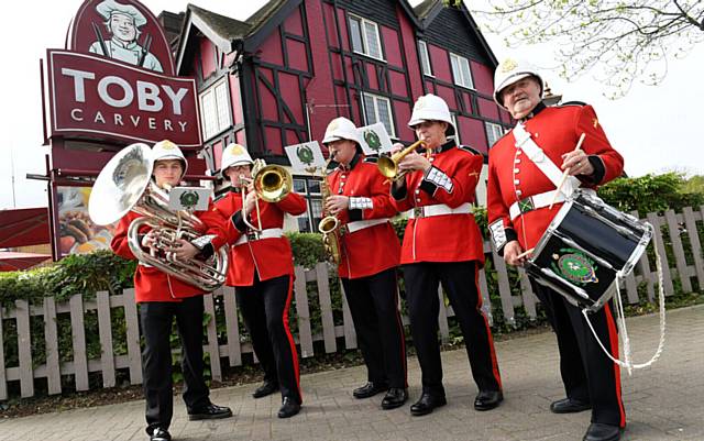 Toby Carvery is showing its support to the armed forces by offering all military personnel a free carvery on Armed Forces Day on Saturday