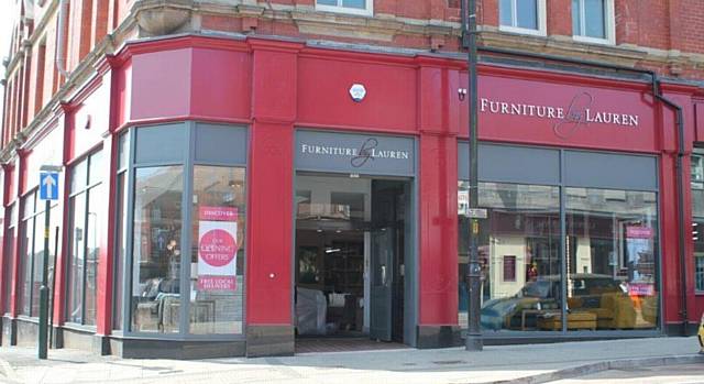 FURNITURE by Lauren . . . the new business venture run by Gavin and Lauren Howarth in Oldham's independent quarter FURNITURE by Lauren . . . the new business venture run by Gavin and Lauren Howarth in Oldham's independent quarter