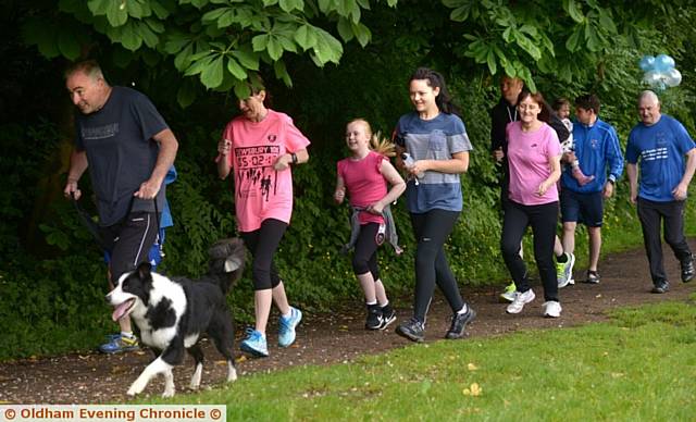 FUN RUN with a cause . . . raising money for the Nicola Hughes Memorial Fund