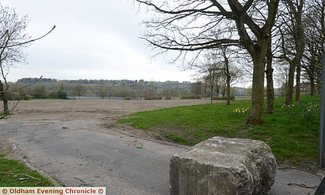 EARMARKED . . . the site of the former Breeze Hill School