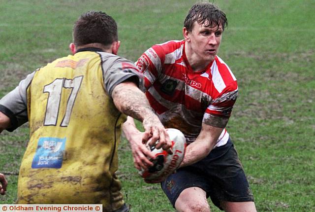 BODY BLOW . . . Oldham captain Gareth Owen will miss the remainder of the season with an ankle injury that will keep out until January
