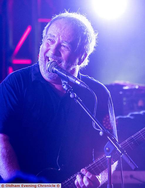 LIVE and loud . . . Pete Shelley
