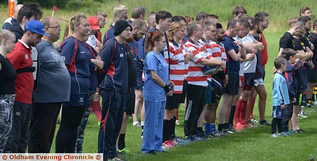 A MINUTE'S silence is observed at Manor Park for the victims of the Manchester Arena atrocity.