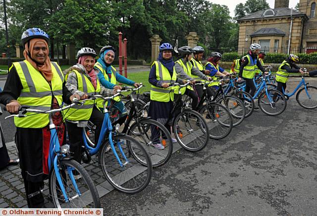 CYCLING lessons in Alexandra Park proved a great success