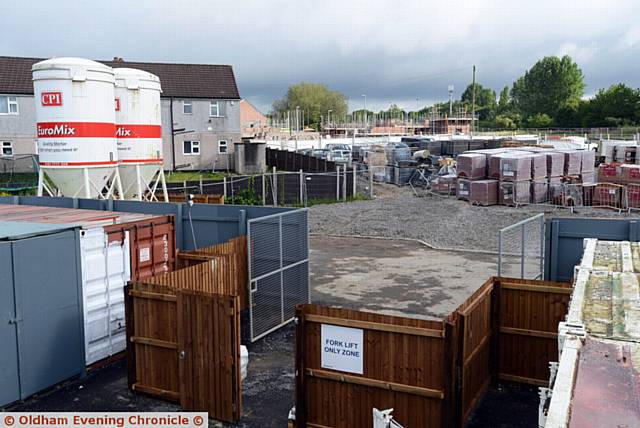 New Keepmoat housing development on Whitebank Road, Limeside where a boy was injured while playing on the site.