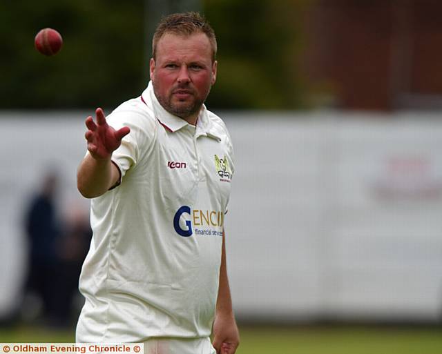 SIGHTS ON WOOD CUP VICTORY . . . Crompton captain Simon Wright