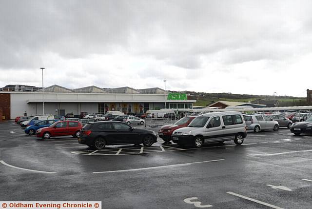 PLANS . . . Asda in Shaw