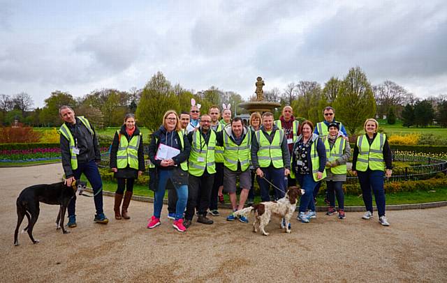 JUNIOR Park Run at Alexandra Park, Oldham first birthday event, superheroes at the start