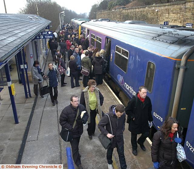 STRIKE . . . Rail passengers using Greenfield station could be affected