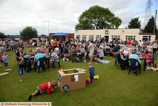 Woodhouses Cricket Club, Failsworth event in aid of Dr Kershaw's Hospice