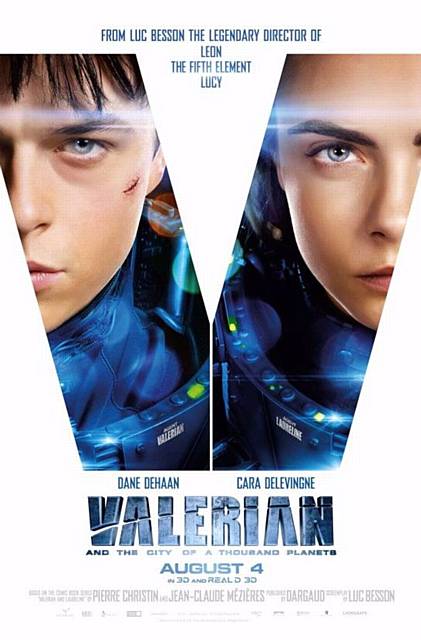 Valerian and the City of a Thousand Planets film poster