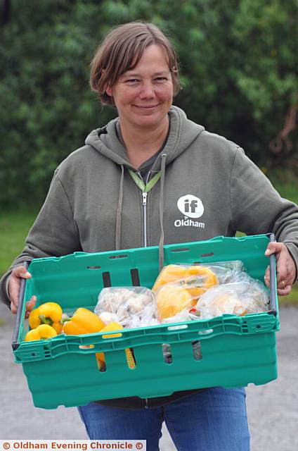 PRIDE in Oldham nominee Nikki Davies, founder of IF Oldham, chairman of Oldham Food Network and member of the Real Junk Food Project Oldham