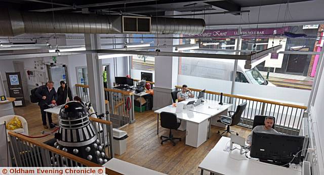 WAYRA UK's Open Future North offices at Digital Hub, Oldham WAYRA UK's Open Future North offices at Digital Hub, Oldham