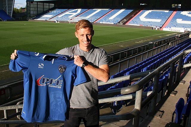 Eoin Doyle scored Oldham's second goal
