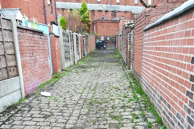 Residents worked with the Clarksfield Community Group and other partner organisations as they cleaned up their alleyways