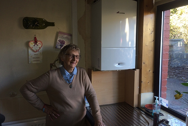 Anne Lord has benefited from the Warm Homes Oldham scheme